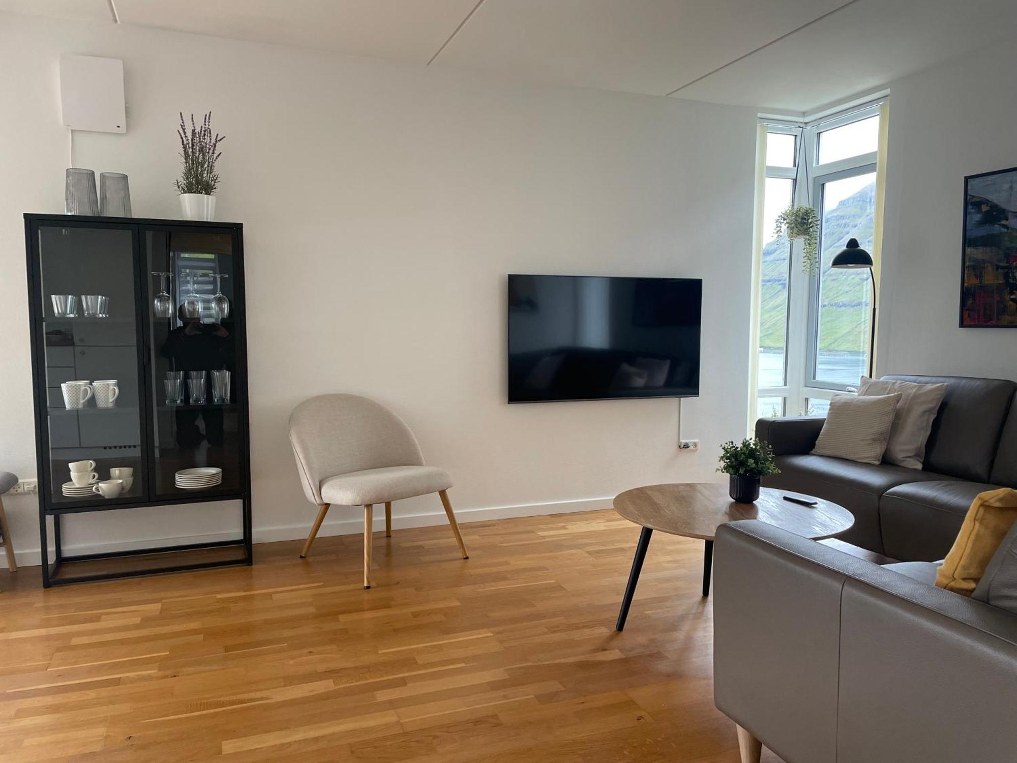 Klaksvík Unique Sea & Landscape View And Spacious Apartment מראה חיצוני תמונה